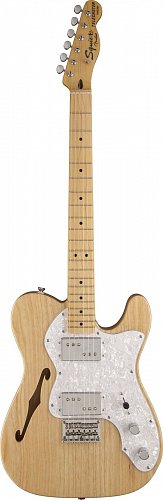 FENDER Squier® Vintage Modified '72 Tele Thinline, Maple Fingerboard, Natural электрогитара, цвет - натуральный купить в Москве: цены, доставка, фото FENDER Squier® Vintage Modified '72 Tele Thinline, Maple Fingerboard, Natural электрогитара, цвет - натуральный купить в Москве: цены, доставка, фото