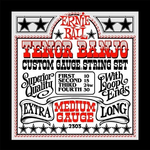 Ernie Ball 2303 струны для 4 струнного тенор банджо Stainless Steel Medium купить в Москве: цены, доставка, фото Ernie Ball 2303 струны для 4 струнного тенор банджо Stainless Steel Medium купить в Москве: цены, доставка, фото