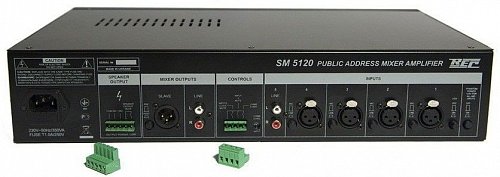 Купить REC SM5120 Трансляционный микшер-усилитель 5 входов, 120 Вт, 100 В в магазине Skybeat с доставкой Купить REC SM5120 Трансляционный микшер-усилитель 5 входов, 120 Вт, 100 В в магазине Skybeat с доставкой