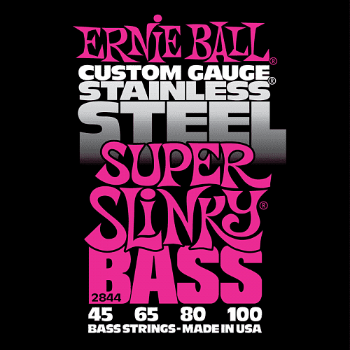 Ernie Ball 2844 струны для бас-гитары Stainless Steel Bass Super Slinky купить в Москве: цены, доставка, фото Ernie Ball 2844 струны для бас-гитары Stainless Steel Bass Super Slinky купить в Москве: цены, доставка, фото