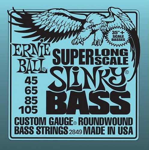 Ernie Ball 2849 струны для бас-гитары Nickel Wound Bass SLS Slinky купить в Москве: цены, доставка, фото Ernie Ball 2849 струны для бас-гитары Nickel Wound Bass SLS Slinky купить в Москве: цены, доставка, фото