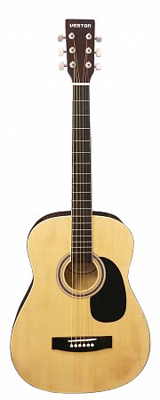 VESTON D-37 NA акустическая гитара, дредноут, цвет: натуральный купить в Москве: цены, доставка, фото