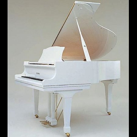 Kawai GL-20 WH/P кабинетный рояль белый полированный купить в Москве: цены, доставка, фото