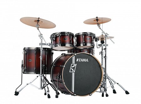 TAMA ML52HXZBNS-SCY SUPERSTAR HYPER-DRIVE MAPLE CUSTOM SATIN CHERRY BURST ударная установка купить в Москве: цены, доставка, фото