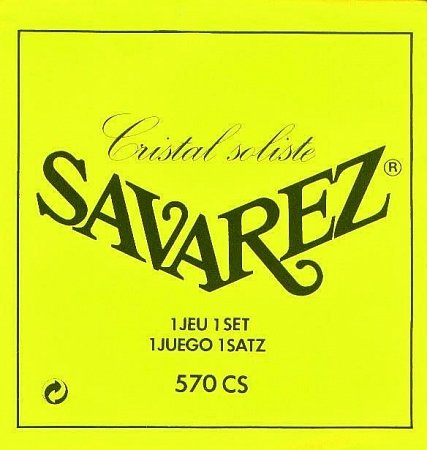 CRISTAL SOLISTE Струны для классических гитар SAVAREZ 570 CS (29-33-41-29-35-44))
