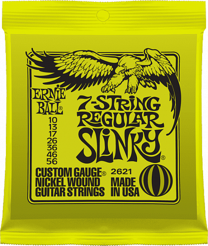 Ernie Ball 2621 струны для 7-струнной электрогитары Nickel Wound Regular Slinky 7 купить в Москве: цены, доставка, фото Ernie Ball 2621 струны для 7-струнной электрогитары Nickel Wound Regular Slinky 7 купить в Москве: цены, доставка, фото