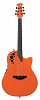 OVATION 1868TX-GO Elite T Super Shallow Gloss Orange электроакустическая гитара купить в Москве: цены, доставка, фото
