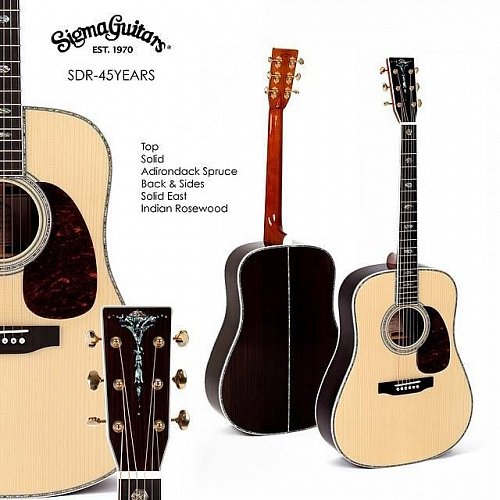 Акустическая Гитара Sigma SDR-45YEARS купить в Москве: цены, доставка, фото Акустическая Гитара Sigma SDR-45YEARS купить в Москве: цены, доставка, фото