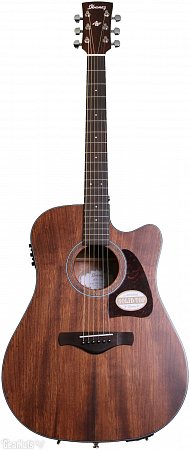 IBANEZ AW54CE-OPN электроакустическая гитара дредноут купить в Москве: цены, доставка, фото