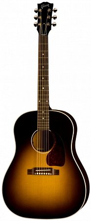 GIBSON J-45 STANDARD VINTAGE SUNBURST электроакустическая гитара купить в Москве: цены, доставка, фото