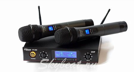 Радиосистема Euphony YF-999 с 2мя микрофонами