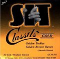 CLASSITS GOLD Струны для классической гитары SIT GCM101 (30-33-41-28-35-40) купить в Москве: цены, доставка, фото CLASSITS GOLD Струны для классической гитары SIT GCM101 (30-33-41-28-35-40) купить в Москве: цены, доставка, фото