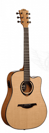Электроакустическая гитара LAG T80DCE