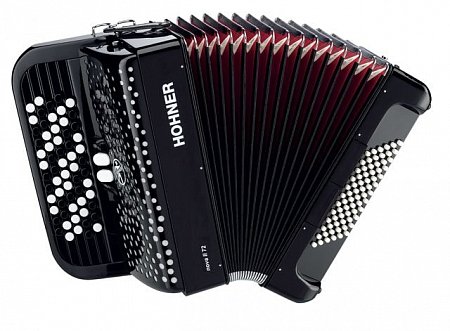 Аккордеон HOHNER Nova II 72 (A4262) 3/4, черный купить в Москве: цены, доставка, фото