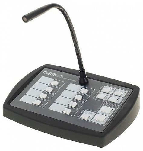 Купить CLOUD PM8 8ми зонный цифровой микрофонный пульт в магазине Skybeat с доставкой Купить CLOUD PM8 8ми зонный цифровой микрофонный пульт в магазине Skybeat с доставкой