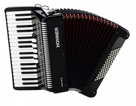 HOHNER The New Bravo III 72 (A16621) black купить в Москве: цены, доставка, фото