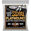 Ernie Ball 2813 струны для бас-гитары Hybrid Slinky Flatwound Bass купить в Москве: цены, доставка, фото