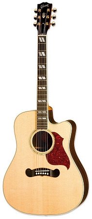 GIBSON SONGWRITER DELUXE STUDIO CUTAWAY NATURAL электроакустическая гитара купить в Москве: цены, доставка, фото