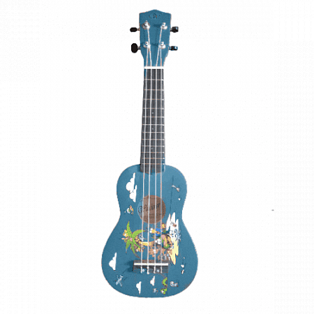 Укулеле Woodcraft UK-300/BL (гавайская гитара) купить в Москве: цены, доставка, фото