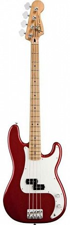FENDER STANDARD PRECISION BASS MN CANDY APPLE RED TINT, басгитара купить в Москве: цены, доставка, фото