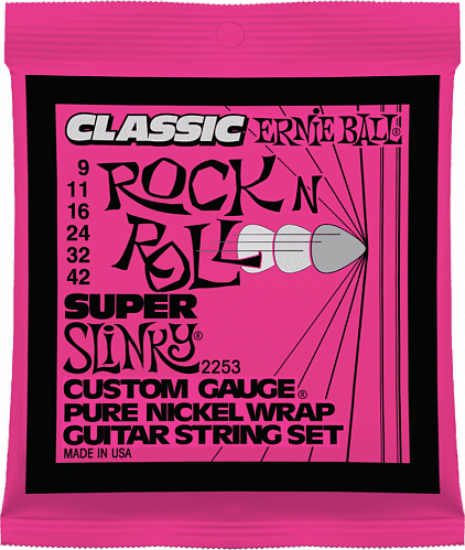 Ernie Ball 2253 струны для электрогитары Classic Pure Nickel Super Slinky купить в Москве: цены, доставка, фото Ernie Ball 2253 струны для электрогитары Classic Pure Nickel Super Slinky купить в Москве: цены, доставка, фото