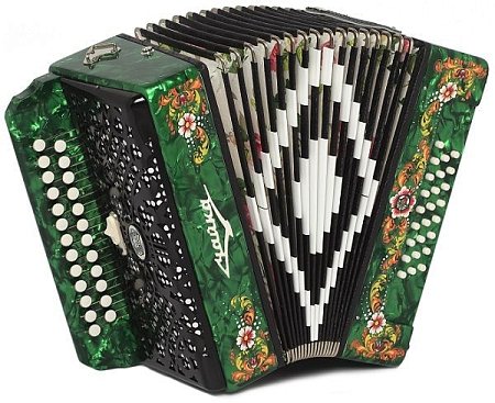 Шуйская Гармонь Чайка 314 25х25, цвет: зеленый купить в Москве: цены, доставка, фото