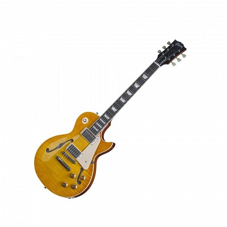 GIBSON MEMPHIS ES-LES PAUL LEMON BURST полуакустическая электрогитара купить в Москве: цены, доставка, фото