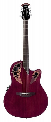OVATION CE44-RR Celebrity Elite Mid Cutaway Ruby Red электроакустическая гитара купить в Москве: цены, доставка, фото OVATION CE44-RR Celebrity Elite Mid Cutaway Ruby Red электроакустическая гитара купить в Москве: цены, доставка, фото