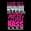 Ernie Ball 2844 струны для бас-гитары Stainless Steel Bass Super Slinky купить в Москве: цены, доставка, фото