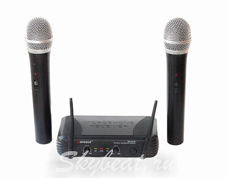 Радиомикрофон KARSECT WR-68VD/HT-68V с двумя микрофонами купить в Москве: цены, доставка, фото