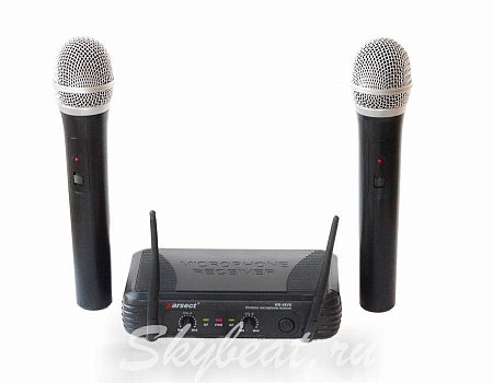 Радиомикрофон KARSECT WR-68VD/HT-68V с двумя микрофонами