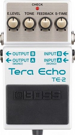 BOSS TE-2 Tera Echo педаль для электрогитары