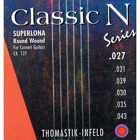 Струны Thomastik CR-128 CLASSIC N для классической гитары комплект (27-31-33-30-35-43)