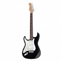 FENDER STANDARD STRATOCASTER LH RW BLACK TINT, электрогитара левосторонняя, цвет - чёрный купить в Москве: цены, доставка, фото FENDER STANDARD STRATOCASTER LH RW BLACK TINT, электрогитара левосторонняя, цвет - чёрный купить в Москве: цены, доставка, фото