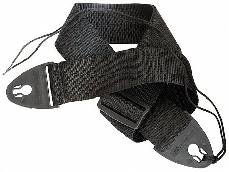 Ремень гитарный D'Andrea 1355BLK 2&quot; черный/полиэстер/петли с фиксатором купить в Москве: цены, доставка, фото