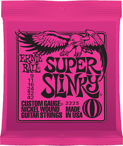 Ernie Ball 2223 струны для электрогитары Nickel Wound Super Slinky купить в Москве: цены, доставка, фото Ernie Ball 2223 струны для электрогитары Nickel Wound Super Slinky купить в Москве: цены, доставка, фото