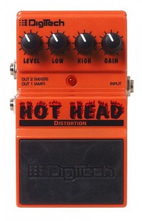 DIGITECH DHH Hot Head аналоговая гитарная педаль Overdrive