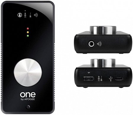APOGEE ONE 1-канальный USB-аудио интерфейс/микрофон