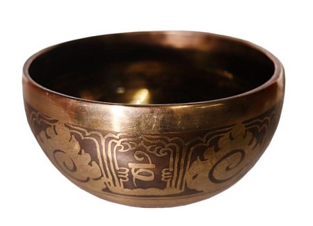 Кованая поющая чаша SBEC - 14 см Etching Carving купить в Москве: цены, доставка, фото