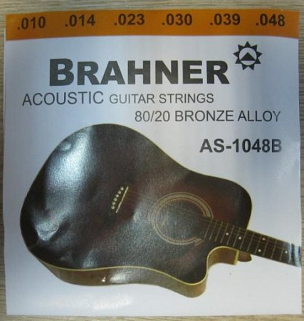 Струны для акустических гитар BRAHNER AS-1048B