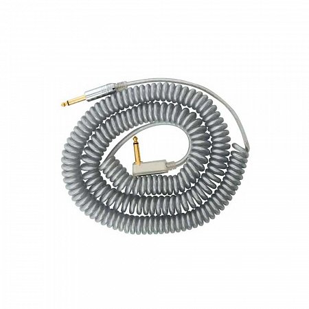 VOX Vintage Coiled Cable VCC-90SL гитарный кабель, серебристый
