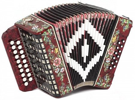 Шуйская Гармонь С48 XL Чайка 19х12 купить в Москве: цены, доставка, фото