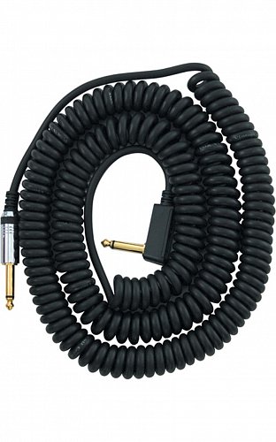 VOX Vintage Coiled Cable VCC-90BK гитарный кабель, чёрный купить в Москве: цены, доставка, фото VOX Vintage Coiled Cable VCC-90BK гитарный кабель, чёрный купить в Москве: цены, доставка, фото